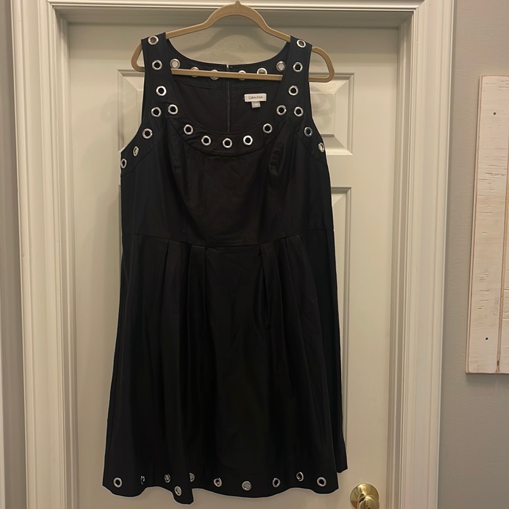 Women’s Calvin Klein Size 16W Black Dress Great Condition